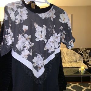 floral T-shirt